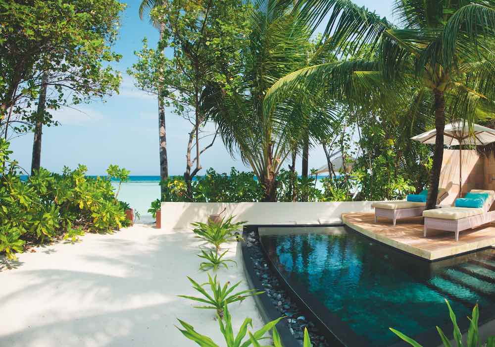 Family Beach Villa at Constance Halaveli, view 1